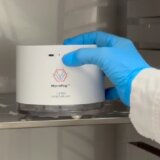 Hand in incubator